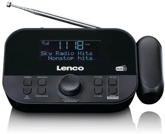 Lenco CR-615BK - DAB/FM - Mono - Svart