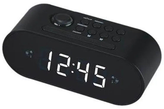 DENVER CRP-717 - clock radio - FM - Svart